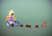 Сцены из жизни с участием Lego-персонажей