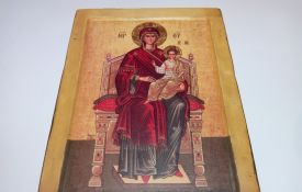 Купить икону Пресвятая Богородица на престоле в Киеве. Украина