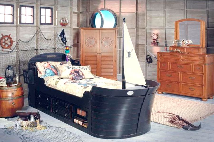 Детские кровати-корабли