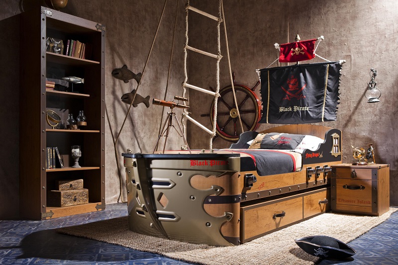 Купить кровать-корабль для детей