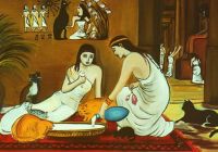 Древний Египет: сбривание бровей как дань уважения кошкам