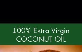 Натуральное кокосовое масло для волос и загара