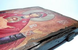 Купить икону Неупиваемая Чаша под старину в Киеве. Украина