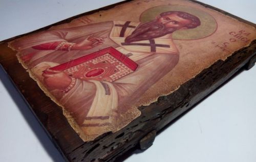 Купить икону Святого Василия под старину в Украине. Киев