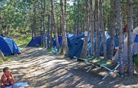 Детский палаточный лагерь
