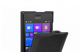 Новый кожаный чехол для Nokia Lumia 730 / 735