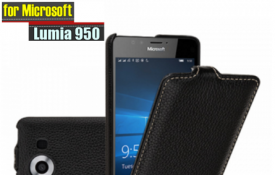 Новый кожаный чехол для Microsoft Lumia 950
